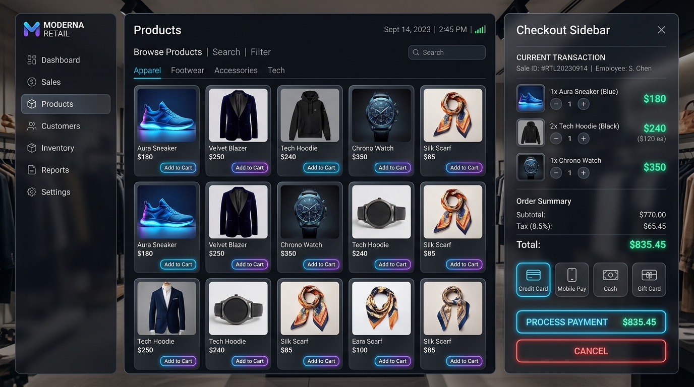 Retail POS App